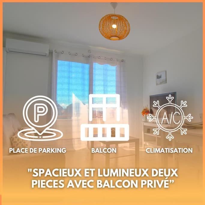 Appartement Le Republique By Apirent #Balcon #Climatisation #Parking à Cannes Extérieur photo
